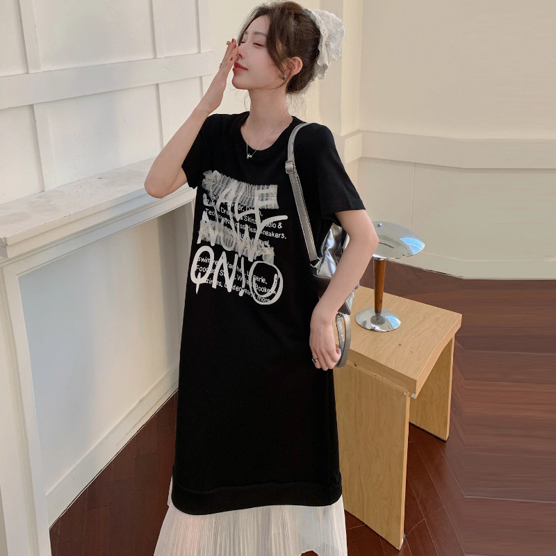 새로운 2026 여름 여성 티셔츠 드레스 느슨한 한국  - Korean Style A Line Shirt Dress 리뷰 및 가격